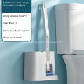 Einweg -Toilettenbürste Toilettenreiniger und Halter